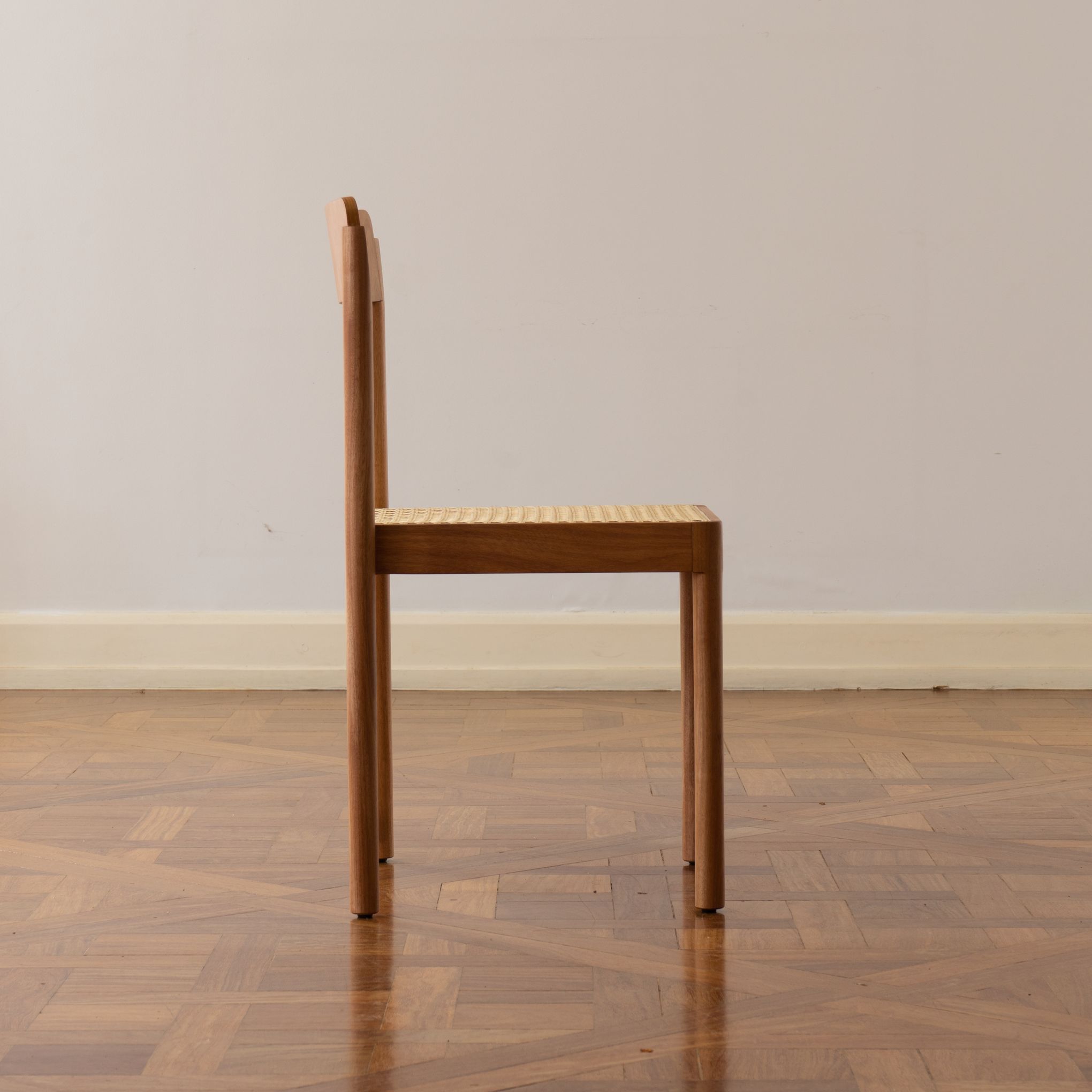 Cadeira Joaquim Assento em Palha Natural